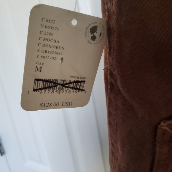 We The Free Fields Of Flowers Wide-Leg Overalls-Mocha {NWT} - Picture 6 of 8